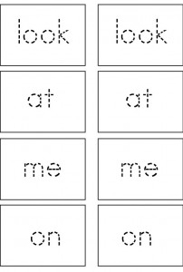 Sight Word Game Cards: First 25 Sight Words - Sight Words, Reading