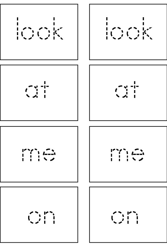 Sight Word Game Cards: First 25 Sight Words - Sight Words, Reading