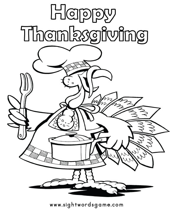 Fun Thanksgiving Activities for Kids - Sight Words, Reading ...