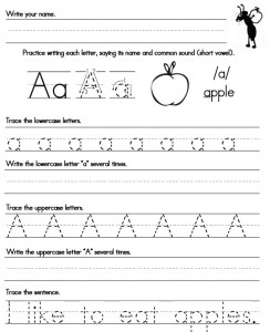 Penmanship Worksheets Printable