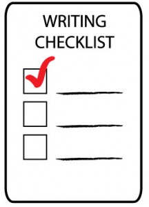 Writing Checklist - Sight Words, Reading, Writing, Spelling & Worksheets