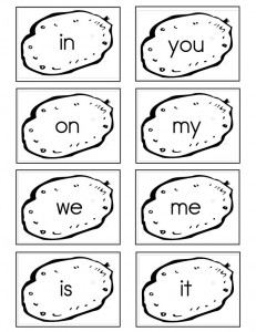 Sight Word Games: Hot Potato - Sight Words, Reading, Writing, Spelling ...