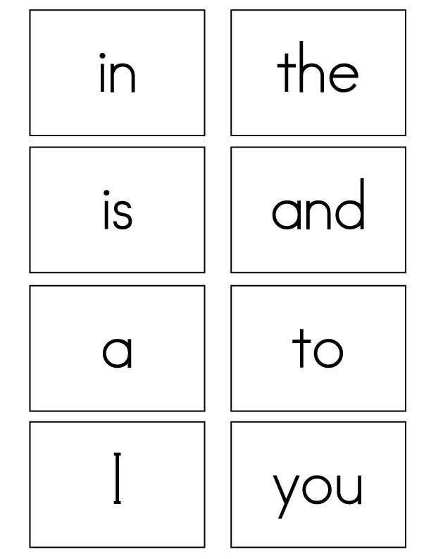 Sight Word Games Musical Chairs Sight Words, Reading, Writing