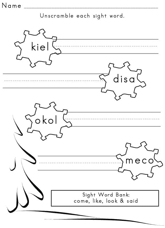 Sight-Word-Worksheet-Winter-5