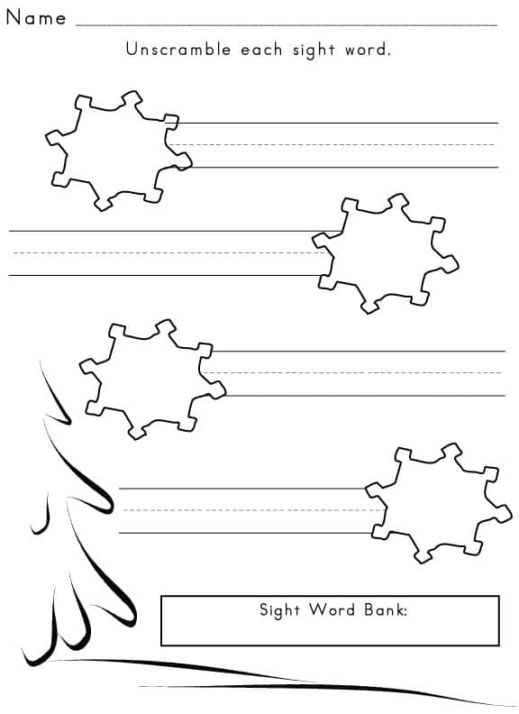 Free Sight Word Worksheets And Printables Sight Words Reading Writing Spelling Worksheets