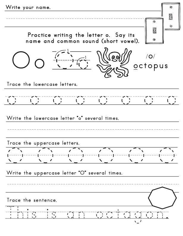 Letter-O-Worksheet-1