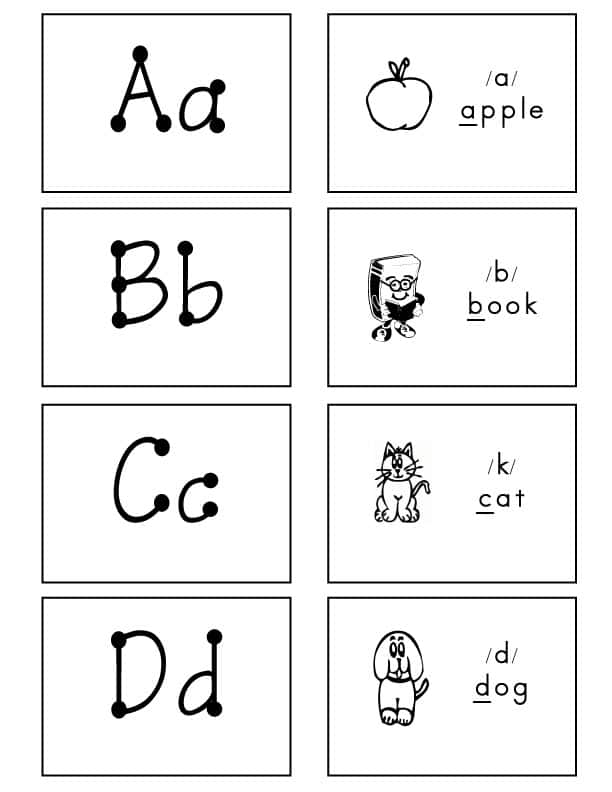 Alphabet-Flash-Cards-Bulletin-Font