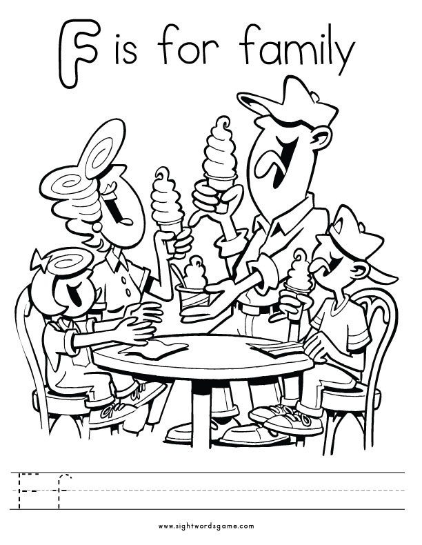 Alphabet Coloring Pages  Sight Words, Reading, Writing, Spelling