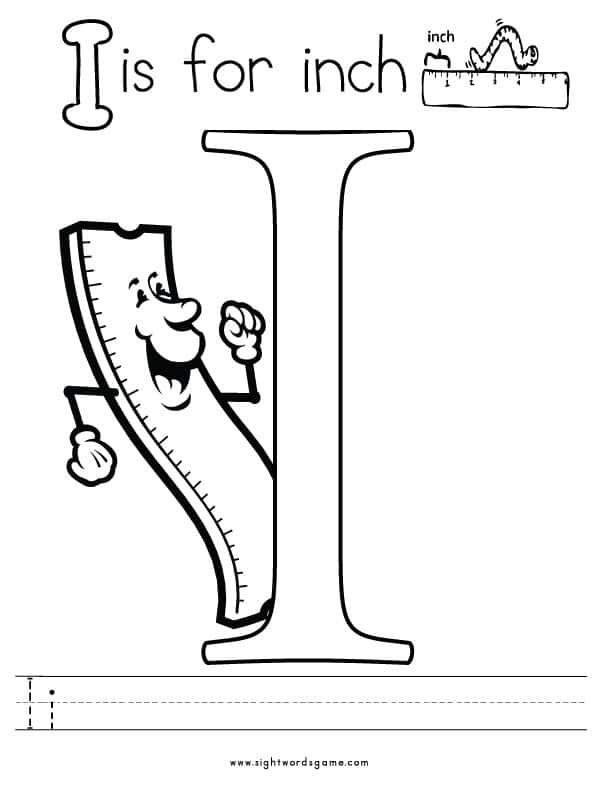 Letter-I-Coloring-Page-2