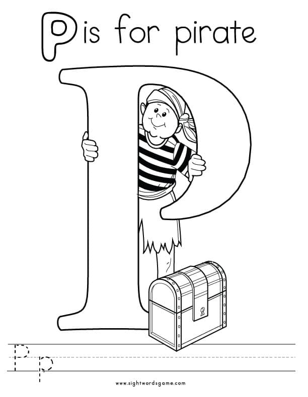 Alphabet Coloring Pages - Sight Words, Reading, Writing, Spelling