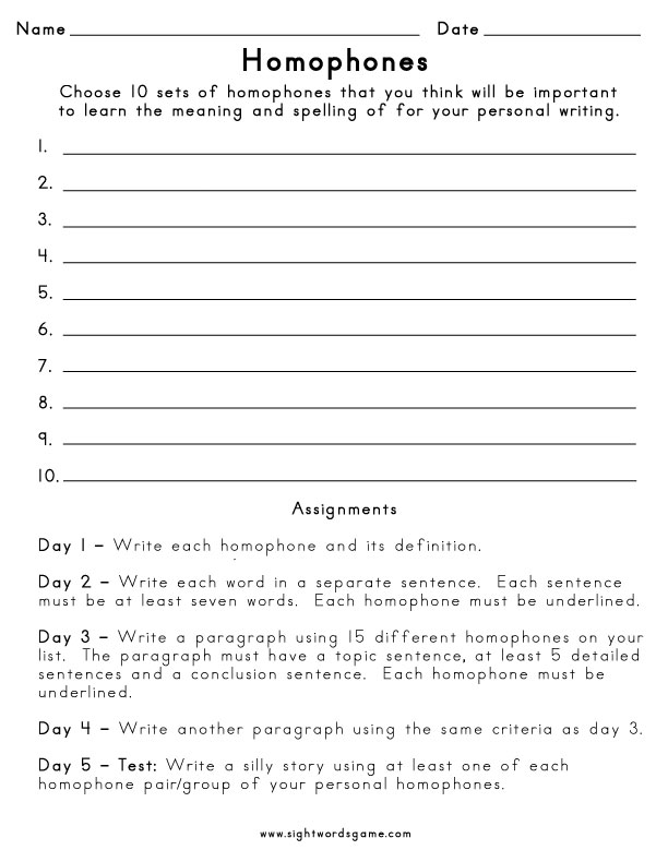 Homophone-Spelling-Words-Worksheet-3