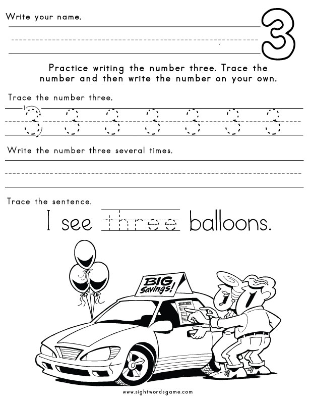 number worksheets sight words reading writing spelling worksheets