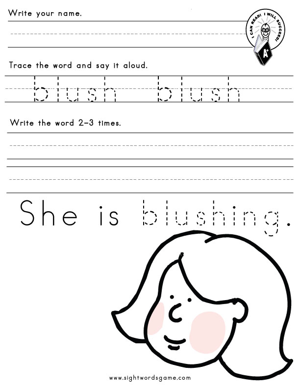 ush-word-family-sight-words-reading-writing-spelling-worksheets