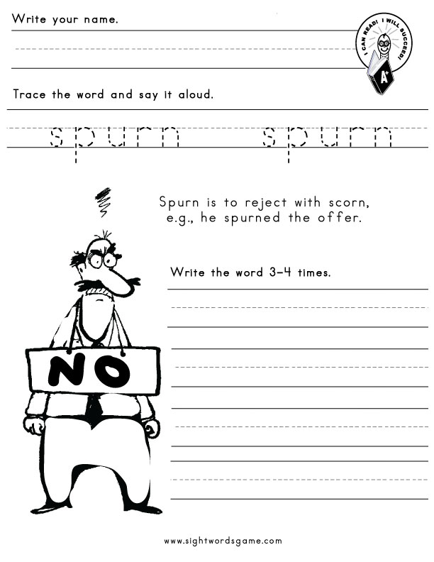 spurn